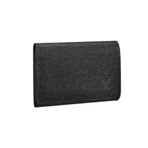 루이비통 [명품] 루이비통 엔벨로프 카드지갑 타이가 블랙 M64595