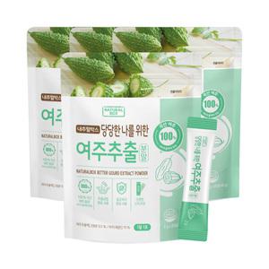 내추럴박스 여주추출 분말 2g x 20포, 4개