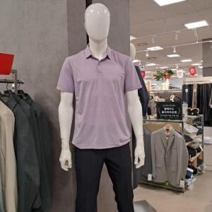 트레몰로 HC09 반팔 카라 티셔츠 (주)세정 인디안 25SS 라일락 여름 솔리드 Y에리 AS5