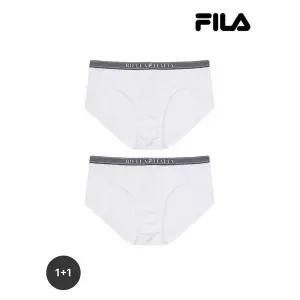 [휠라]체크JQ 데님밴드 화이트 여성 드로즈 2매입  FI4DRF2652F WHI _P391189568