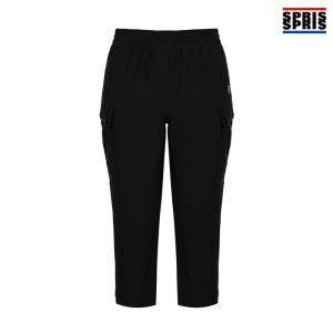 스프리스_여성 크롭 밴딩 카고 팬츠