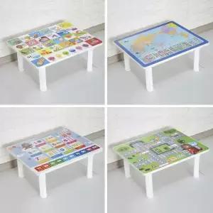 공부상 유아 어린이 책상 밥상 접이식 좌탁