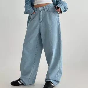 [하프클럽/]여자 낮은 박시 얇은데님 연청바지 청바지