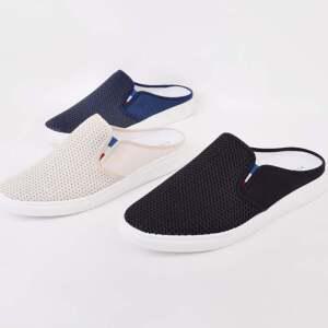 남성 메쉬 심플 디자인 데일리 슈즈 블로퍼 뮬 신발 남자블로퍼 심플슈즈 남자신발 남자슬리퍼 겨울슬리퍼