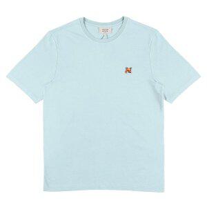 [메종키츠네] LM00104KJ0008 0072 폭스 헤드 패치 남성 반팔티
