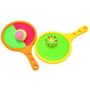 어린이 신체놀이 찍찍이 캐치볼 라켓 정서발달 공놀이