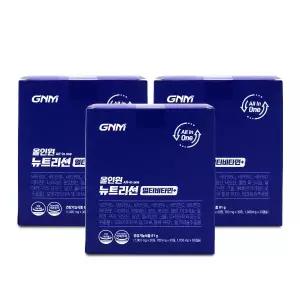 GNM자연의품격 올인원 뉴트리션 멀티비타민 플러스 2700mg x 30개입 X 3박스 I