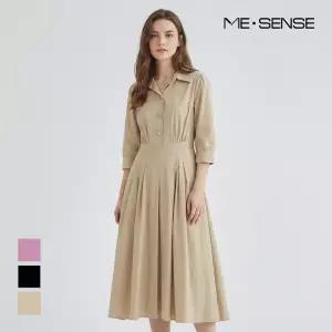 [미센스] 벨티드 셔츠형원피스_MB43OPM184A