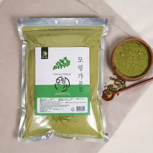 인도의 전통 풍부 건강식 모링가잎 분말 1kg 1일1생식