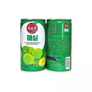 해태 과일촌 매실 드링크 175ml x 90캔 미니캔 캔음료 /s