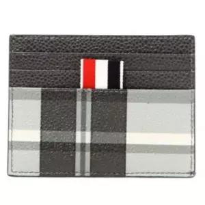톰브라운 MUST IT_THOM BROWNE 4바 스트라이프 페블 그레인 마드라스 카드지갑 MAW220A L0041 980)