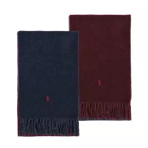 [폴로랄프로렌] 남녀공용 포니 리버시블 Fringe 프린지 목도리 머플러(PC0455 433)
