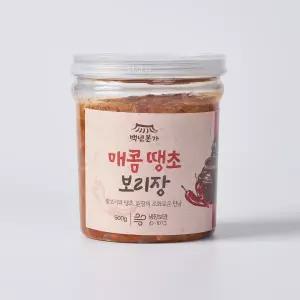 백년본가 만능 보리장 매콤땡초 맛 500g