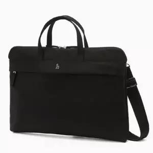 [NS홈쇼핑][헤지스ACC] HJBA6E736BK [노트북 수납] 블랙 나일론 토트백 겸크로스백(L)..