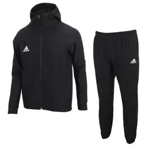 ADIDAS 사우나슈트 후드집업 세트 땀복(ADISS04B) 블랙코팅