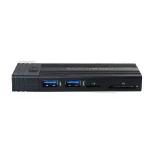 M.2 SSD 케이스 USB C 10Gbps 고속전송 멀티 카드리더