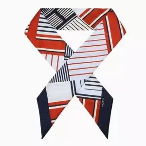 [NS홈쇼핑][헤지스ACC] HISC6E816N2 네이비 로고프린트 실크 스카프[35726968]