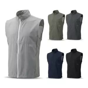 남자 솔리드 우븐 차이나 망사 조끼 BFV304 봄 여름