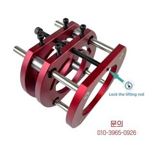 라우터 리프트 시스템 알루미늄 테이블 삽입 플레이트 키트 작업대 트리머 용 목공 플립 보조 도구