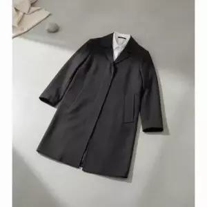 톰브라운 MUST IT_ 발칼라 수퍼 120수 트윌 오버 코트 FDSE25A 00626 015