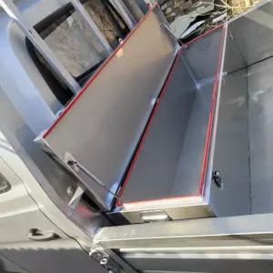 철제 공구함 트럭 보관 길이 적재함 박스 장착형 차량용