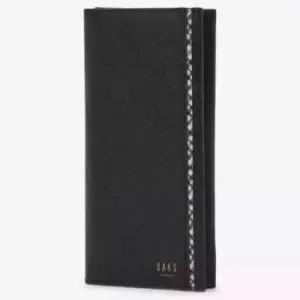 닥스 DBWA4F441BK FORMAL블랙 체크배색 소가죽 장지갑