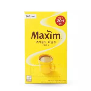맥심 모카골드 마일드 커피믹스 200T (180+20)