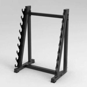 바벨 거치대 역기 정리대 높이65cm) 지지대 5단 폭54 랙 (길이70 스쿼트 브라켓