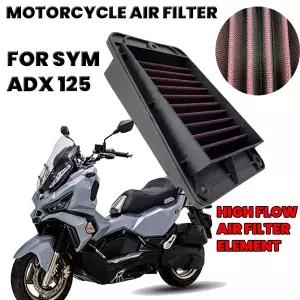 SYM ADX 125 adx125 2024 바이크 오토바이 수정된 고유량 필터 에어 요소 셀 액세서리