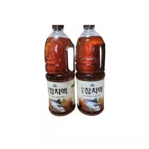 [셀러허브]사조 참치액 액젓 양념 조미료 2.1kg x 2개 (S46107217)