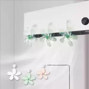 에어컨용 빨판 순환팬 무동력 바람개비 공기 흐름 스탠드 무전원실링 시스템가림막 날개 천장형커버 벽걸이