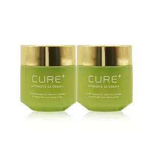 김정문알로에 큐어 인텐시브 2X 크림 50g + 50g