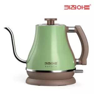 키친아트 드립포트 핸드드립 커피 전기 주전자 포트 1.2L 그린