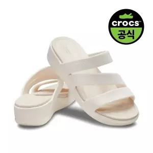 크록스공식 여성 보카 스트랩피 웨지 OYS (26SWSD207434)