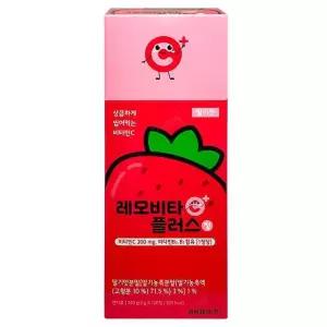 아스코르빈산 경남제약 레모비타 플러스 정 120정 복숭아 맛 씹어먹는 어린이 비타민