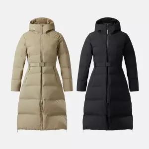 [코오롱스포츠](대전신세계) [역시즌] 여성 벨티드 롱 다운 2종 택1