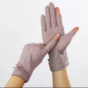 여성 자외선차단 반장갑 스마트폰터치 운전장갑 여름 손가락장갑 메쉬장갑 쿨장갑 스포츠장갑