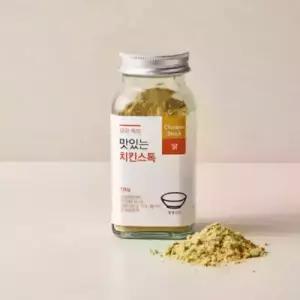 옥수수 전분없는 국내산 닭고기 치킨스톡 글루텐 프리 쌀국수 육수 단백질 저지방 저염 가루 파우더 100g