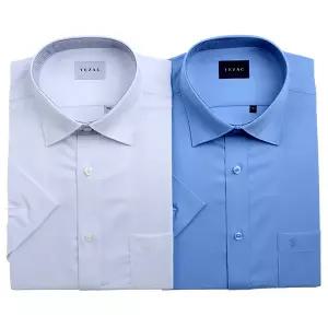 [대구백화점] [예작]배색 카라 스판 솔리드 일반핏 반소매(YJFMBR202)