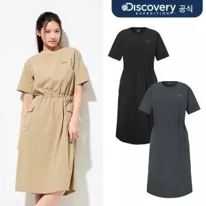 [디스커버리][25SS] [디스커버리] 프레시벤트 우먼스 폴튼 경량 우븐 원피스 3종 택1
