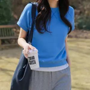 [시크폭스] 카스피 나그랑 반팔 맨투맨_61TS2485