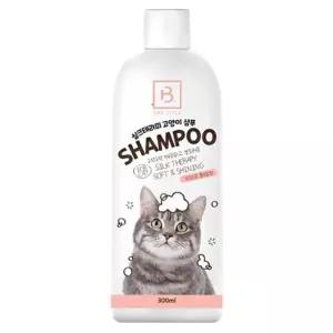 브리더랩 실크테라피 고양이샴푸 300ml(플로랄향)