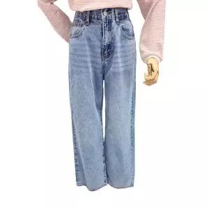 [에잇컨셉]M30 뒷 밴딩 와이드 청바지 C25A7FDN002_P391302563