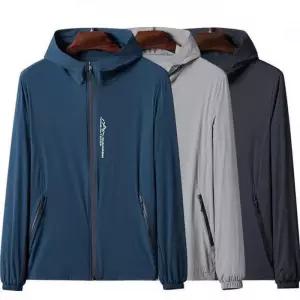 [라일리] Rly 고급형 남자 낚시 바람막이 패션 후드집업 점퍼 자켓