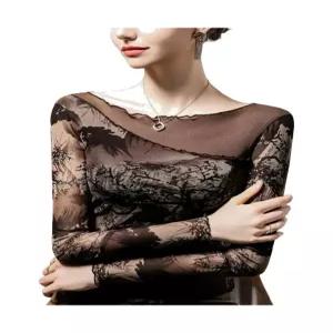 댄스복 라인댄스복 라인 브이넥 상의 화려한 색상 단체복 스포츠 라틴