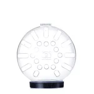 샤워 싸움 방지 투명 헬멧 고양이 머리 보호 발톱