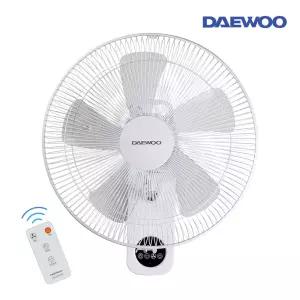 대우 벽걸이 선풍기 DEF-KW616EA 리모컨/시원한 5엽날개 3단풍량 