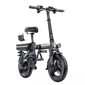 독일 초경량 전기 자전거 접이식 자토바이 전기자전거 완조립퀵 배달용 프로 팻바이크 스카닉