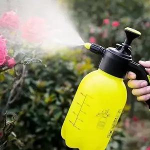 펌프 압축 분무기 다용도 원예용 스프레이 수동 압축 분무기 2리터 플라스틱 물뿌리개 청소용