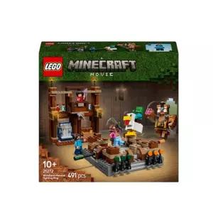 레고 마인크래프트 맨션에서 벌이는 전투 액션 장면 학습교재 수업교구 유치원 어린이 선물